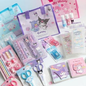 타포린백 산리오 문구 학용품 선물 세트 [7종 시나모롤 쿠로미 마이멜로디 입학 졸업 새학기 신학기 굿즈] 마이멜로디