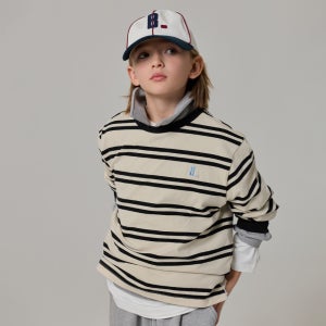 [블루독] [B_PLAY] 멀티 STRIPE 티셔츠 (269E0-330-03)