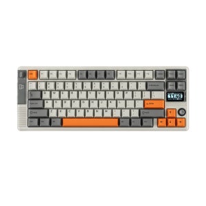 에포메이커 RT85 유무선 기계식 키보드 화이트그레이, 위스테리아 V2