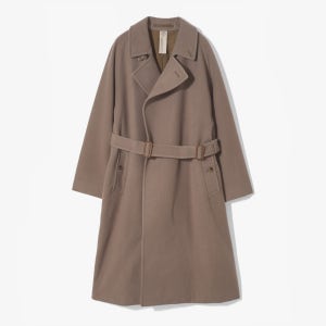 [CONCETTO] TIELOCKEN COAT TAUPE
