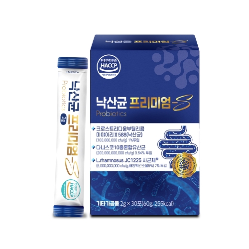 <b>프리미엄</b> 낙산균 <b>과민성 대장</b> 포스트 프로 바이오틱스 유산균 스틱