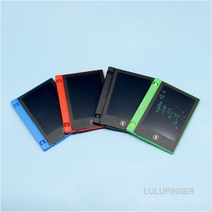 [룰루핑거] LCD 전자칠판 미니 색상랜덤 9.1x11.7cm