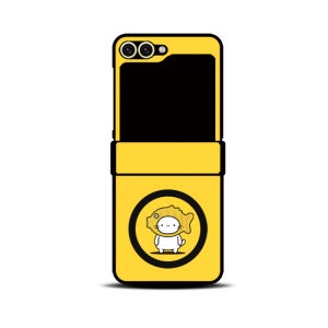 [오늘출발] 알피나 갤럭시 Z플립 맥세이프 냥이 케이스 힌지보호 갤럭시Z 플립6, 붕어빵, 01.옐로우