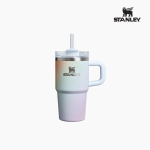 스탠리 퀜처 H2.0 플로우 스테이트 텀블러 591ml, 썬라이즈 스파이럴(손잡이)