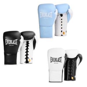에버라스트 파워락 OG 프로 트레이닝 스파링 복싱 글러브 레이스 업