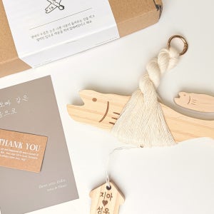 액막이 명태 액막이 키링 북어 인형 개업 선물 액맞이 나무 명태 자석 명주실