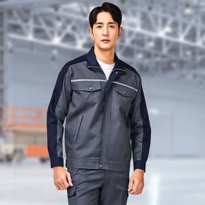 피오젠 봄 가을 작업복 춘추 점퍼 상의 하의 PS-J17 용접복 현장복 근무복 안전용품