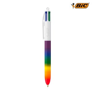 프랑스볼펜 BIC 4 Colours 레인보우 (주문제작 상품)