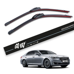 제네시스 EQ900 (15년-18) 실리콘 발수코팅 와이퍼 2개 1세트 650+400mm