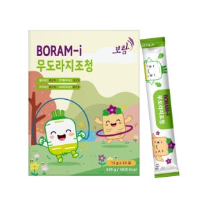 BORAM-i 무도라지조청 보람수제조청 스틱 13gx33개입