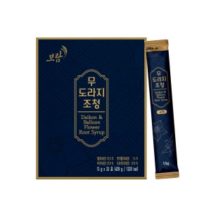 무도라지조청 보람수제조청 스틱 13gx33개입