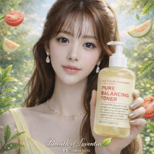 보떼덤 퓨어 밸런싱 스킨 토너 520ml 지성 트러블 닦토+버블통