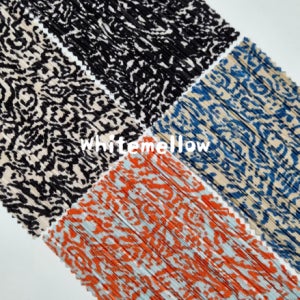 라바트 엔틱 실키 플리츠 주름원단 4칼라