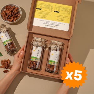 설선물 호두정과 호두강정 260g 5세트 조문 답례품 상견례 결혼식 기업 선물 세트