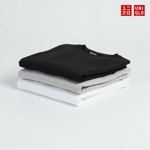 [국내백화점] 유니클로 크루넥 무탠다드 여성 수피마 코튼 티셔츠