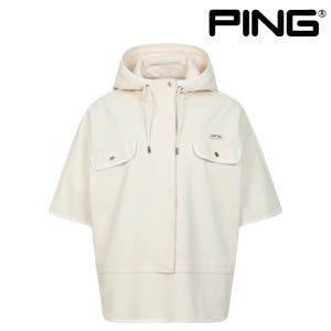 핑 골프웨어 여성 골프 아노락 후드 점퍼 케이프형 스윙 자켓 PING 어패럴 F1JP181