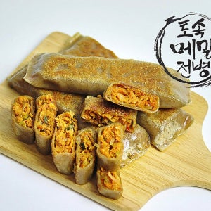 매콤한 밥 반찬 간편 안주 수제김치메밀전병