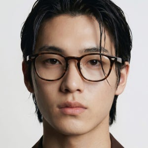 뿔테 안경테 명품 아넬형 안경 호피 남자 패션 안경테 티타늄 뿔테안경 룩스나인 K5COL