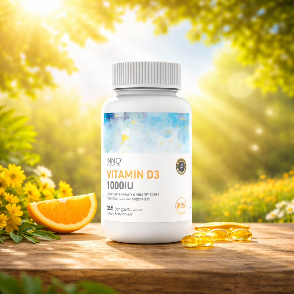 이노 헬스 <b>앤 케어 비타민 D</b>1000IU 365정 기초부터 단단하게 부드럽게