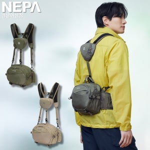 네파 이준호 가방 2WAY 배낭형힙색 남녀공용 아웃도어 등산 하이킹 트레킹 봄 힙색가방