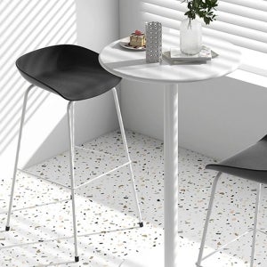 온코 홈바 원형 철제 테이블 상판 높이조절 카페 스탠딩