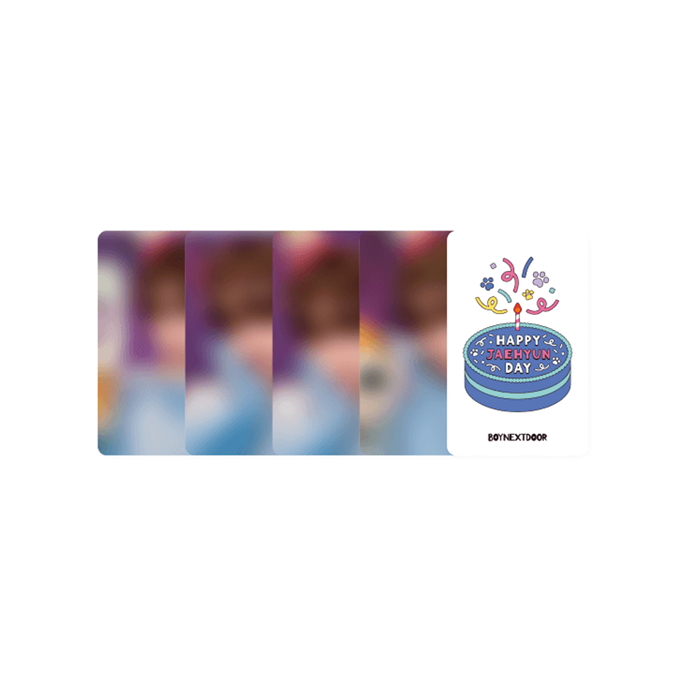 BOYNEXTDOOR Jaehyun Photocard