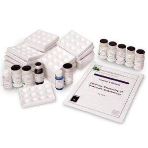 법화학 미확인 화학 물질 식별하기 실험