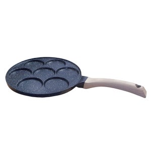 하코야 7구 계란 후라이팬 블랙 브런치 에그팬