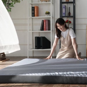 센스맘 투사이드 매트리스 12cm 두께 슈퍼싱글 사이즈 110 x200cm 방수커버