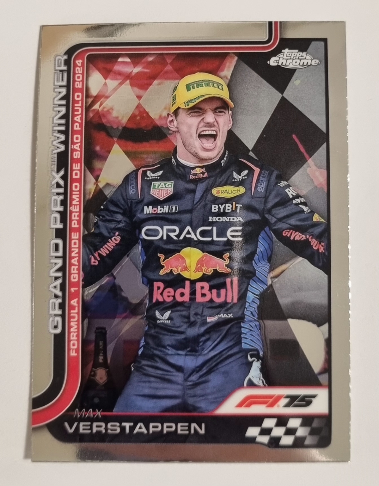 2025 F1 막스 베르스타펜 Topps Chrome 카드 탑스 크롬