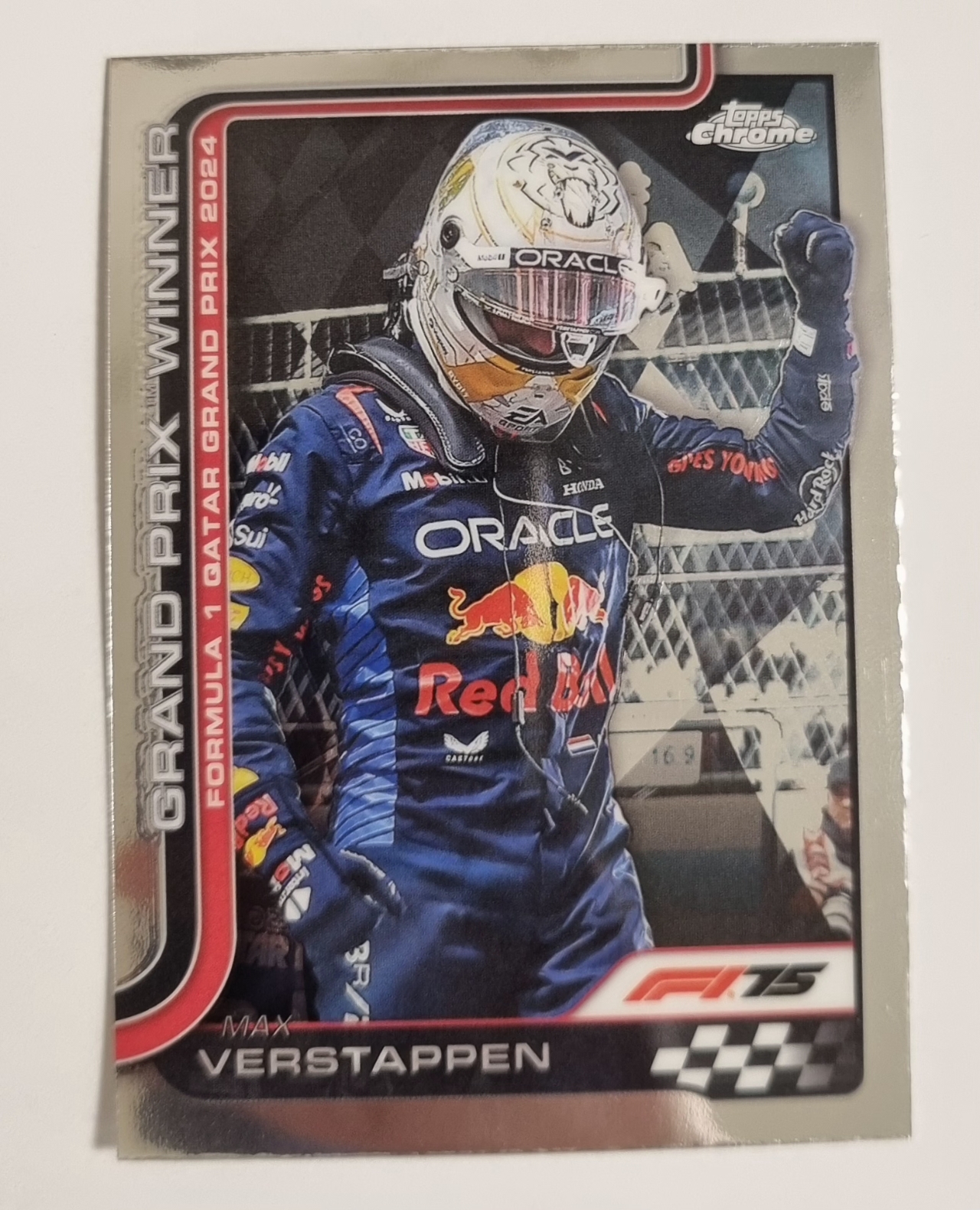 2025 F1 막스 베르스타펜 Topps Chrome 카드 탑스 크롬