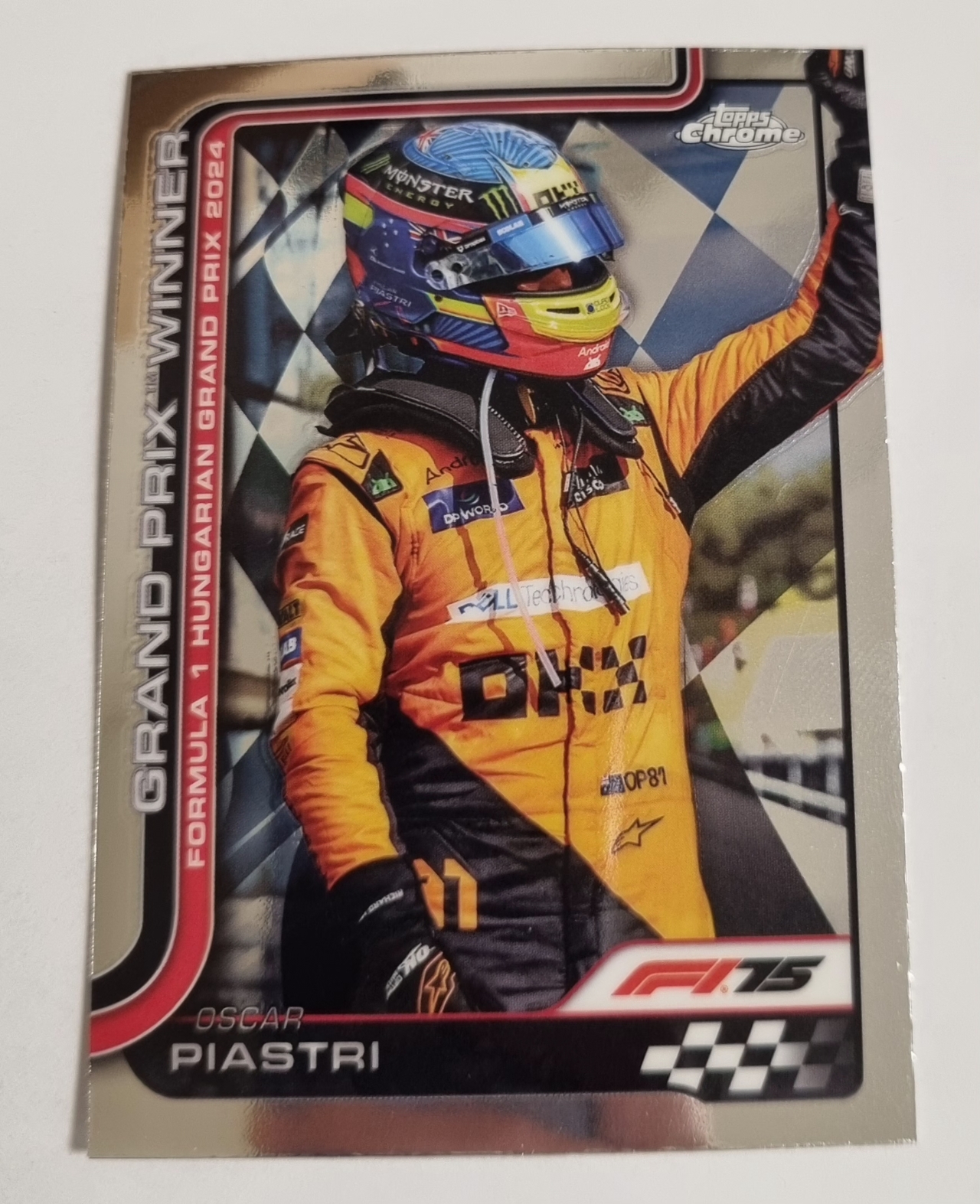 2025 F1 오스카 피아스트리 Topps Chrome 카드 탑스 크롬