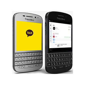 블랙베리 Q10 블랙 화이트