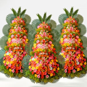 세종시 세종 축하 화환 아름동 예식장 보내기 조화 꽃 배달 예식 결혼식장 꽃집 3단 개업