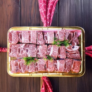 [마장동한우] 투뿔 한우 1++ 등급 소갈비3kg 육즙폭발 선물세트 소고기 구이용 명절 추석 설