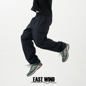 우븐 와이드 조거 냉감 팬츠 나일론 쿨링 바지 클라이밍 등산 하이킹 트레이닝 [이스트윈드]