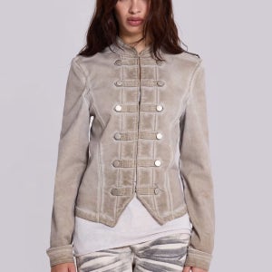 Jaded London 제이디드런던 클레이 색상의 레벨 밀리터리 재킷 JMJK4056