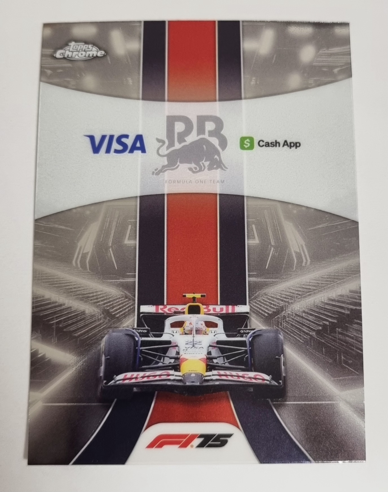2025 F1 레이싱불스 팀 로고 Topps Chrome 카드 탑스 크롬