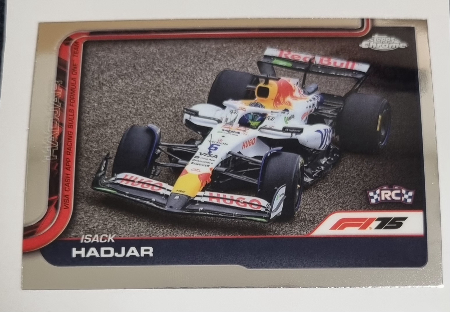 2025 F1 하자르 Topps Chrome 카드 탑스 크롬