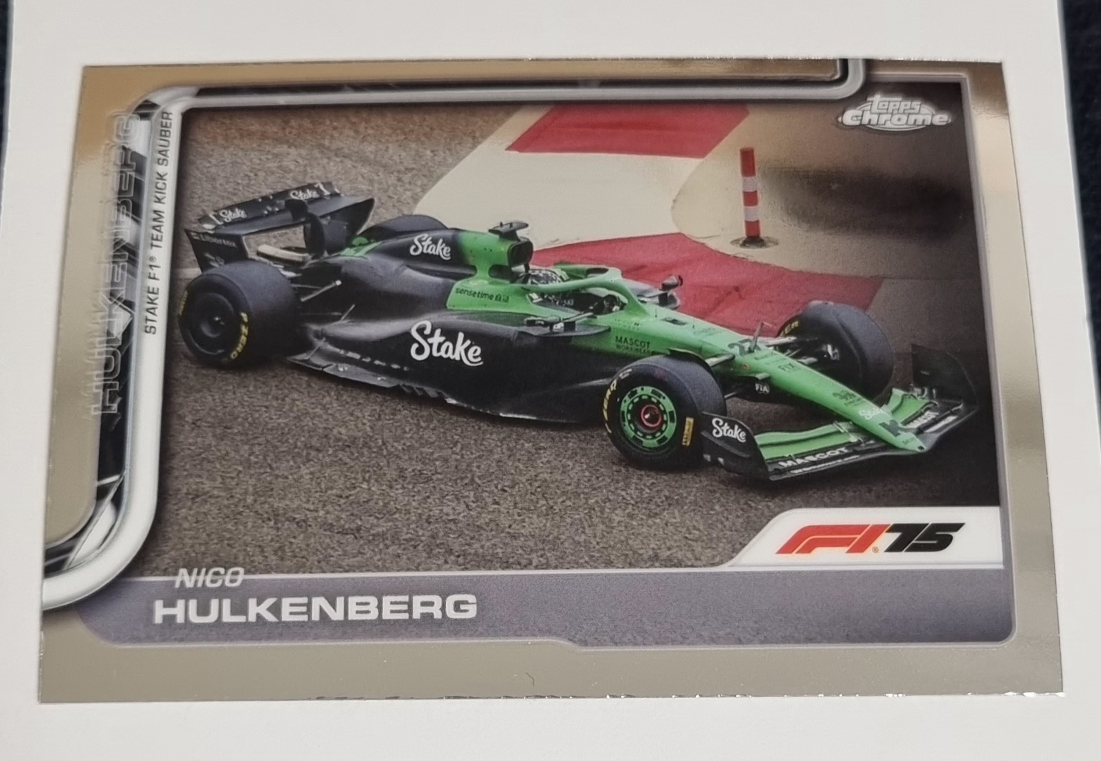 2025 F1 니코 훌켄버그 Topps Chrome 카드 탑스 크롬