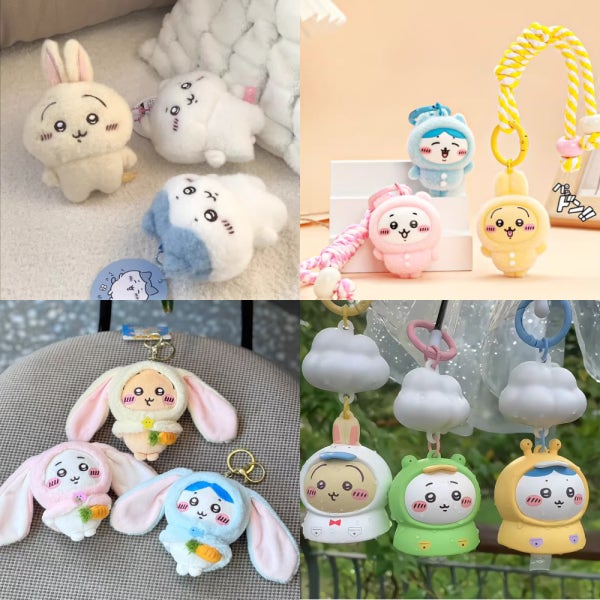 치이카와 우사기 하치와레 인형 키링 먼작귀 가방 꾸미기 백꾸 빽꾸 열쇠고리 핸드폰