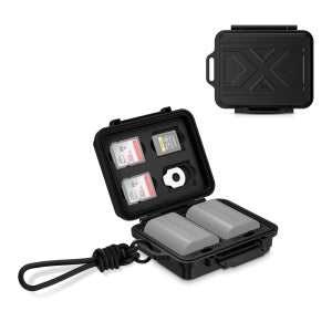 JJC 소니 NP-FZ100 캐논 LP-E6 후지 NPW-235 니콘 EN-EL15 배터리 보관 케이스