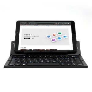 넥스트유 K380BT 4단 접이식 무선 블루투스 키보드 미니 멀티 페어링 휴대용