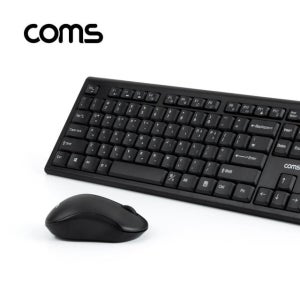 (COMS) 무소음 마우스 + 저소음 무선키보드세트