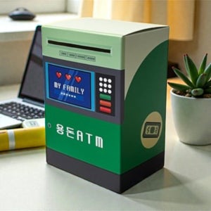 용돈 atm 용돈박스 어머니 생신선물 ATM 출금 1개