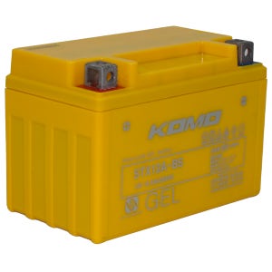 코모 STX12A-BS 12V 10.5Ah 보이져 버그만 조이맥스 다운타운125 오토바이 배터리