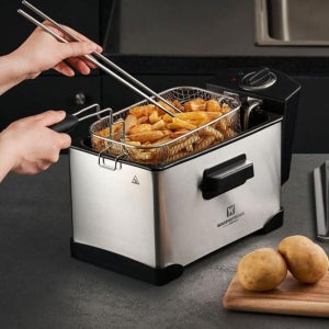 전기튀김기 업소용 가정용 미니튀김기 튀김기계 3L BT-DF30