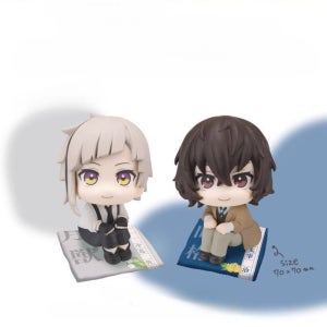 메가하우스 룩업 문호 스트레이독스 다자이 오사무 나카지마 아츠시 피규어 미니방석 포