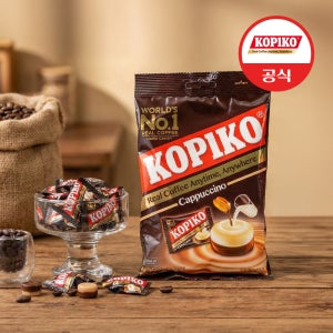 마요라 코피코커피사탕 커피캔디 코피코카푸치노 120g 잠깨는사탕