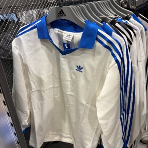 국내매장판 아디다스 여성 3S 새틴 삼선 긴팔 티셔츠 화이트 IR6100